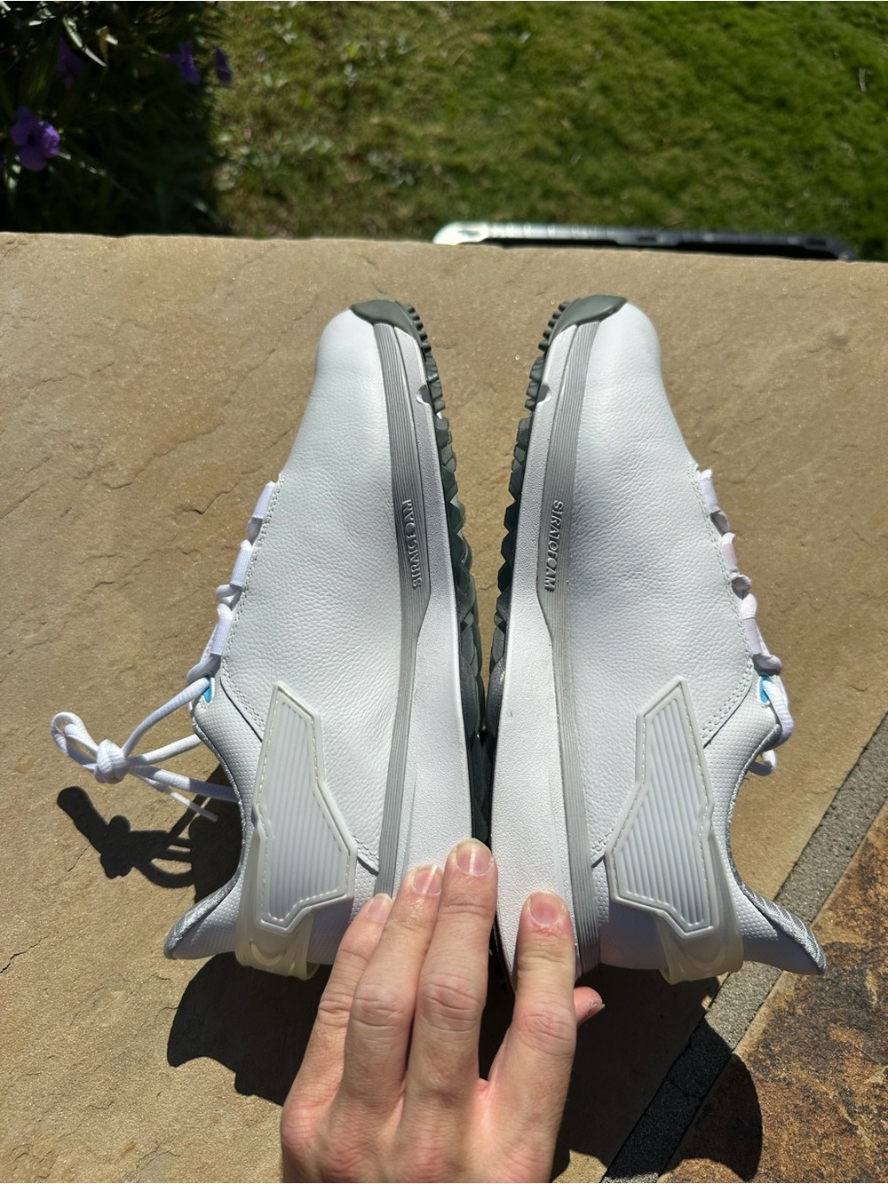 FootJoy FJ Pro SLX Spikeless Men's Golf Shoes White 56912 Size 8.5 Wide - Picture 4 of 9